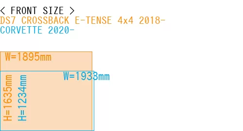 #DS7 CROSSBACK E-TENSE 4x4 2018- + CORVETTE 2020-